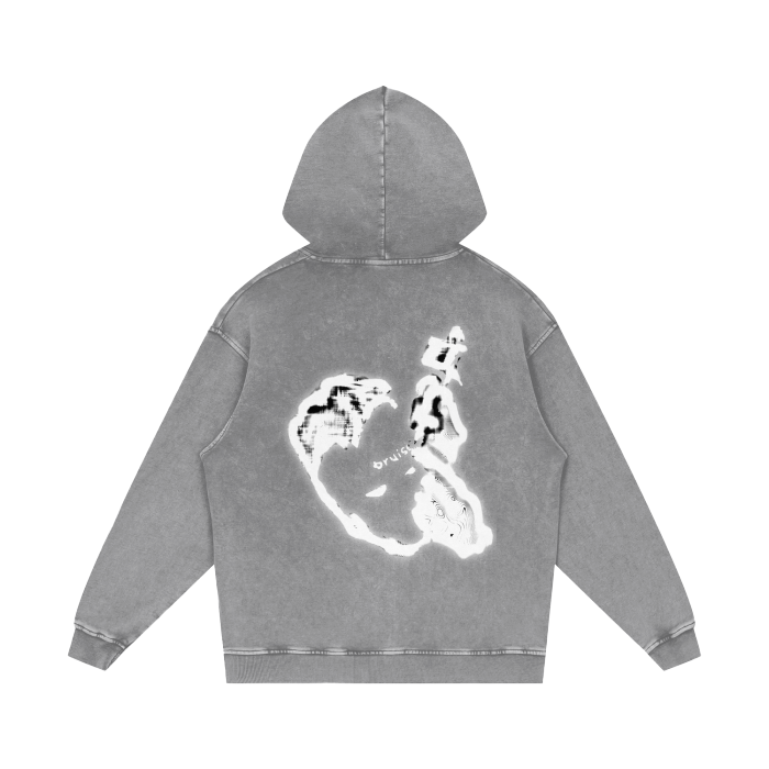 Enchantment Acid Wash Oversize Hoodie