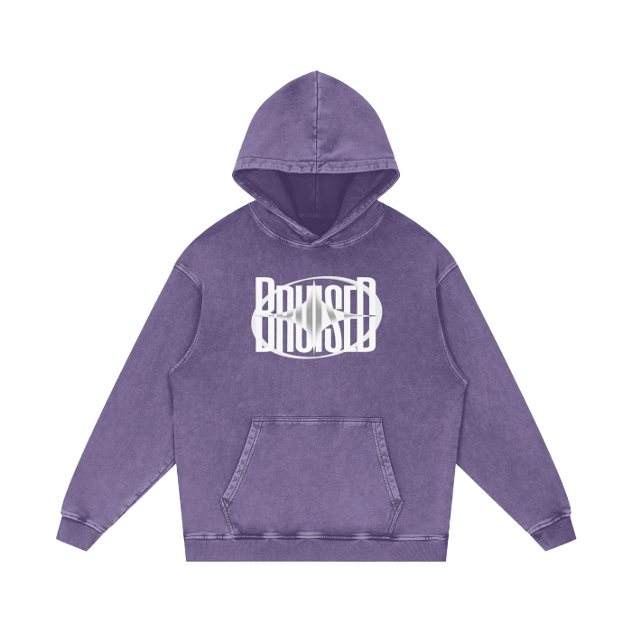 Enchantment Acid Wash Oversize Hoodie