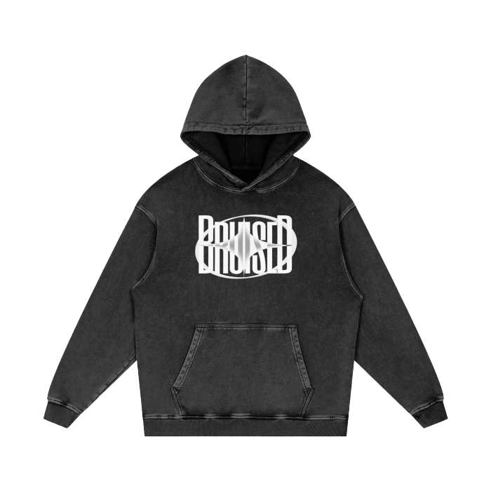 Enchantment Acid Wash Oversize Hoodie