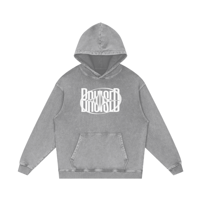 Enchantment Acid Wash Oversize Hoodie