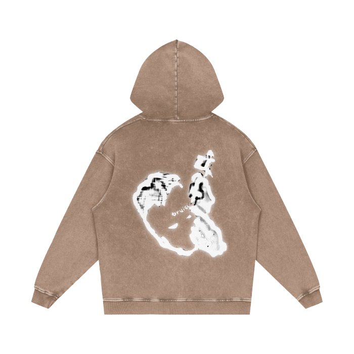 Enchantment Acid Wash Oversize Hoodie
