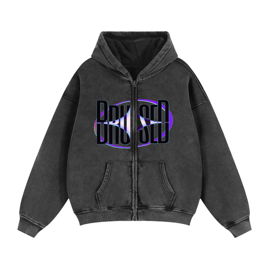 TOXIC PURPLE zip up